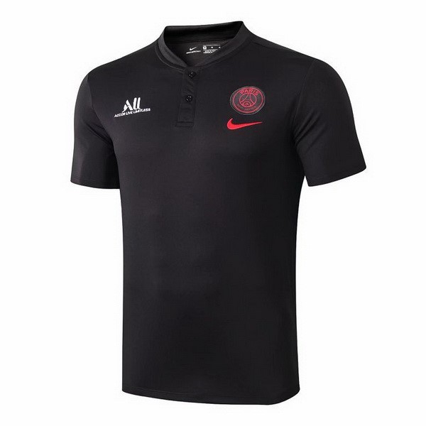 Replicas Polo Paris Saint Germain 2019/20 Negro Rojo